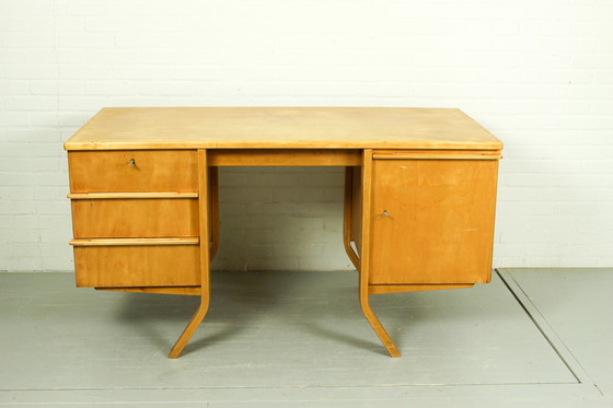 Image 1 of Cees Braakman EB04 Birch Pastoe Desk