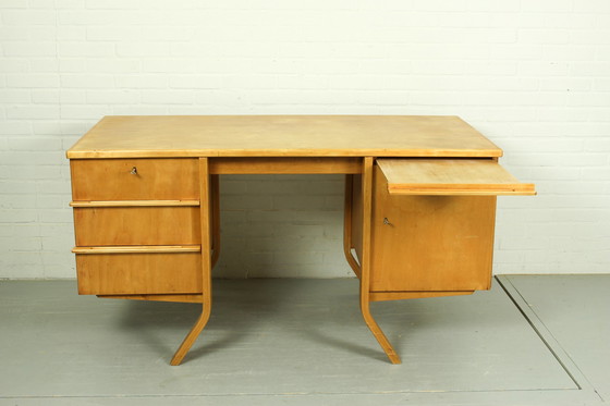 Image 1 of Cees Braakman EB04 Birch Pastoe Desk