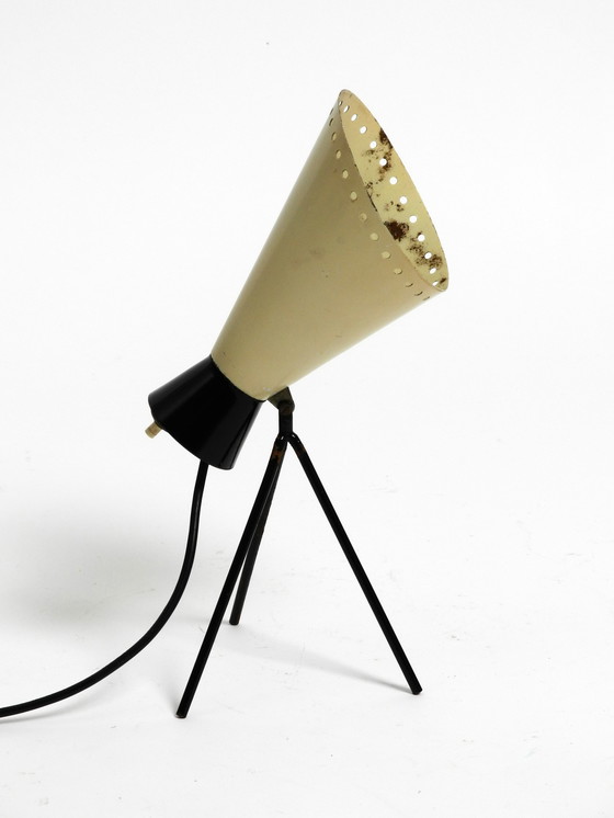 Image 1 of Great Mid Century Modern tripod table lamp by Josef Hurka for Napako Czech