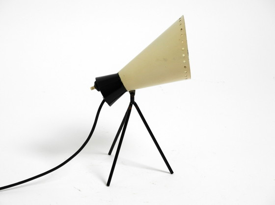 Image 1 of Superbe lampe de table tripode Mid Century Modern par Josef Hurka pour Napako Czech