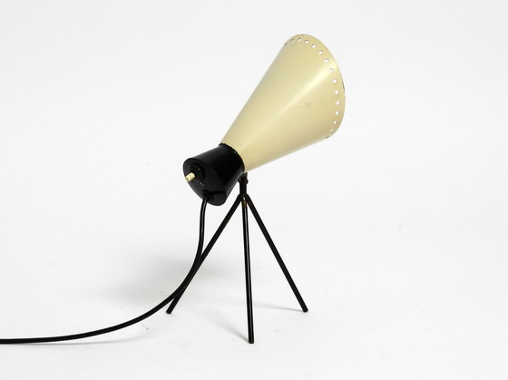 Image 1 of Great Mid Century Modern tripod table lamp by Josef Hurka for Napako Czech