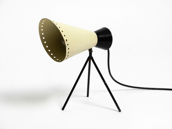 Image 1 of Great Mid Century Modern tripod table lamp by Josef Hurka for Napako Czech