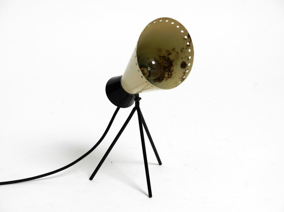 Image 1 of Superbe lampe de table tripode Mid Century Modern par Josef Hurka pour Napako Czech