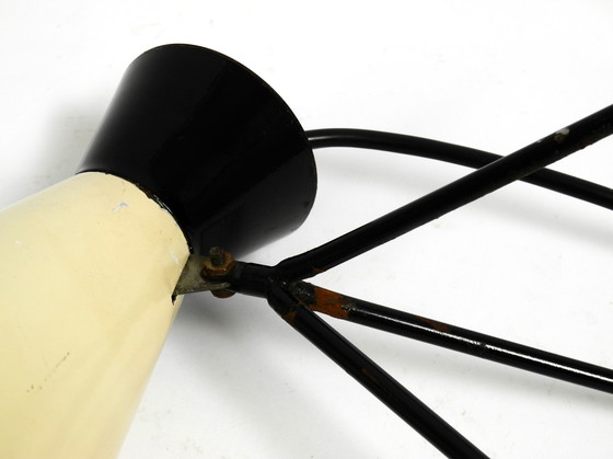 Image 1 of Superbe lampe de table tripode Mid Century Modern par Josef Hurka pour Napako Czech