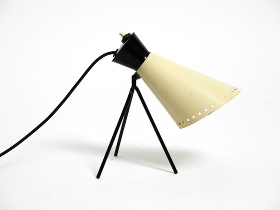 Image 1 of Great Mid Century Modern tripod table lamp by Josef Hurka for Napako Czech