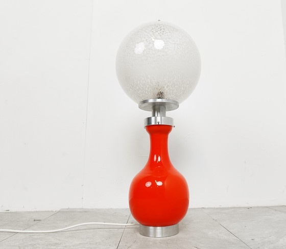 Image 1 of Lampe de table vintage par Mazzega, 1960s