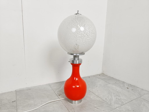 Lampe de table vintage par Mazzega, 1960s