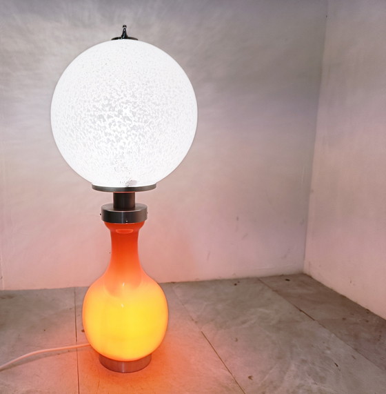 Image 1 of Lampe de table vintage par Mazzega, 1960s