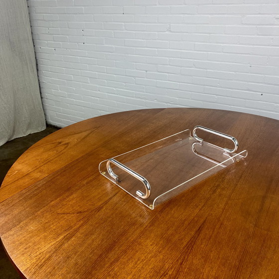 Image 1 of Vintage plexiglass tray