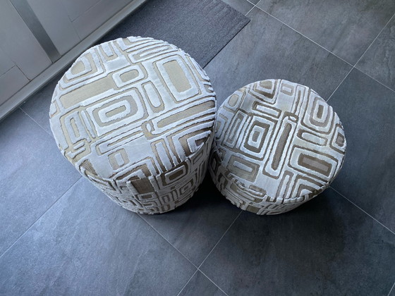 Image 1 of 2x Natuzzi Pouf