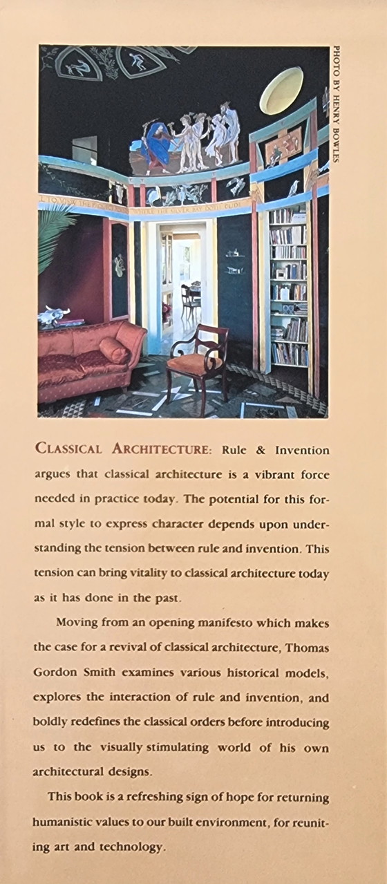 Image 1 of Classical Rules & invention architecture boek