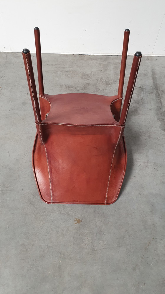 Image 1 of Sol y Luna leather saddle leather chair