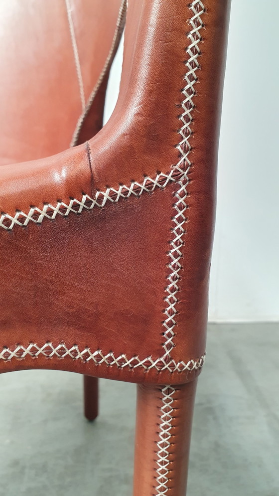 Image 1 of Sol y Luna leather saddle leather chair