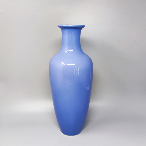 Image 1 of 1960s Gorgeous Vase by F.lli Brambilla in Ceramic. Made in Italy