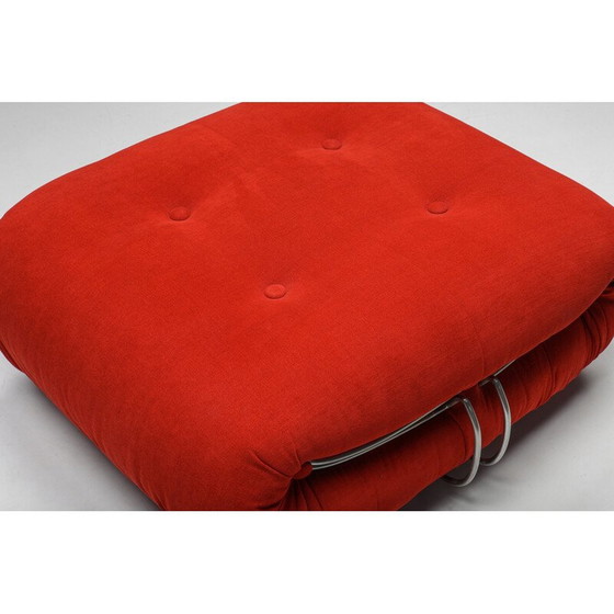 Image 1 of Vintage Soriana pouf by Afra and Tobia Scarpa for Cassina, 1970s