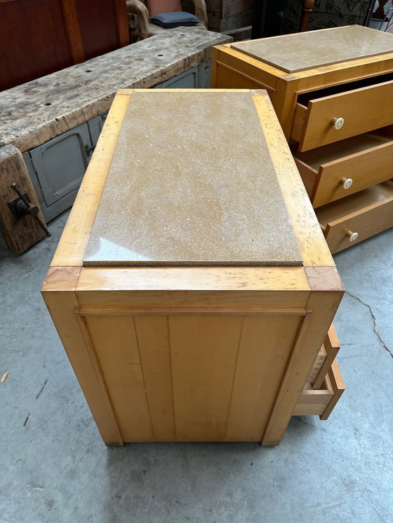 Image 1 of Pair Of 80's Hotel Chests Of Drawers