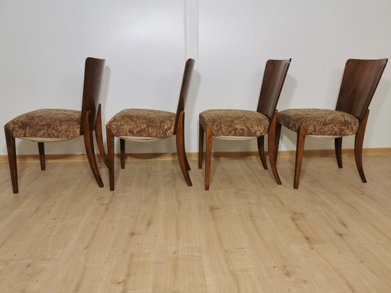 Image 1 of Art Deco Dining Chairs By Jindrich Halabala