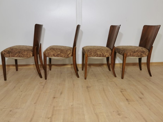 Image 1 of Art Deco Dining Chairs By Jindrich Halabala