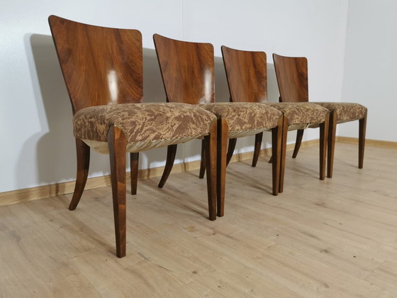 Image 1 of Art Deco Dining Chairs By Jindrich Halabala