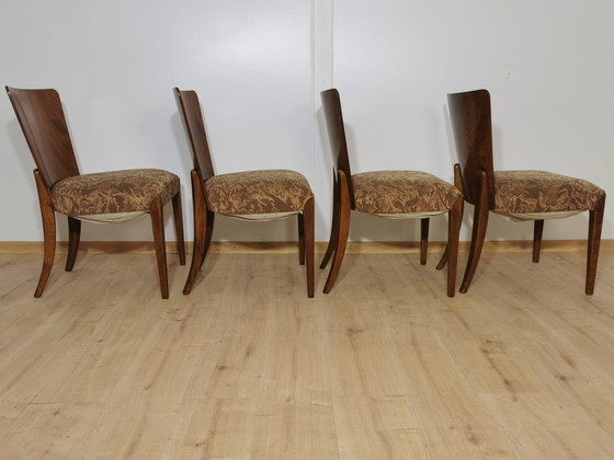 Image 1 of Art Deco Dining Chairs By Jindrich Halabala