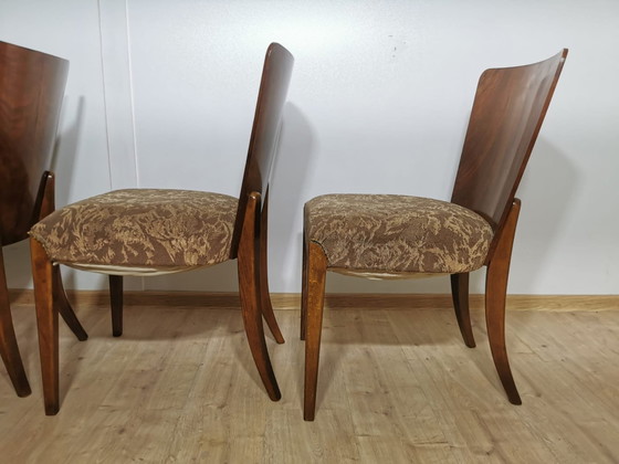 Image 1 of Art Deco Dining Chairs By Jindrich Halabala