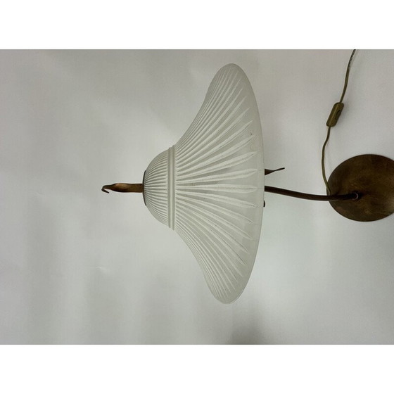Image 1 of Lampada vintage in metallo e vetro per Massif, Belgio 1980
