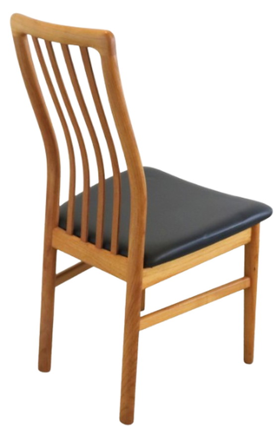 Image 1 of 6x chaises Kai Kristiansen pour Schou Andersen 'Lille Arden' vintage