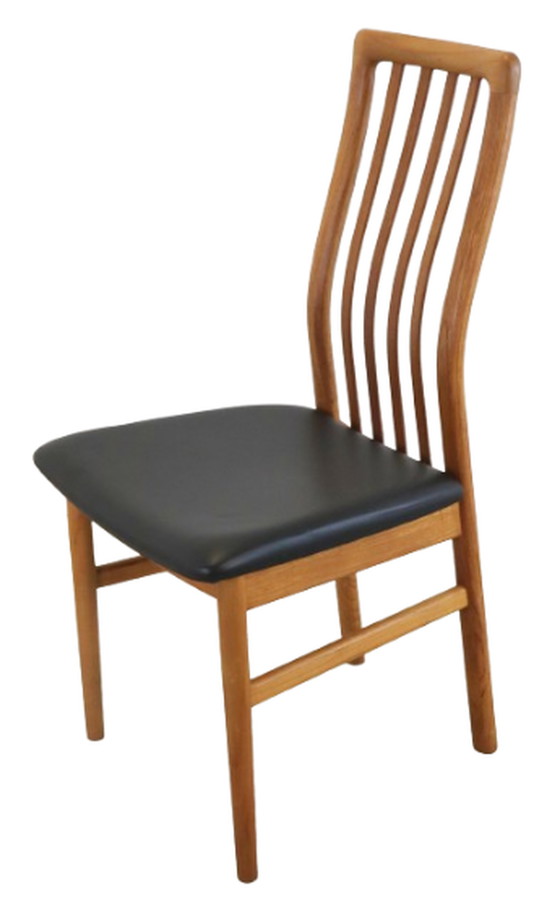 Image 1 of 6 sedie Kai Kristiansen per Schou Andersen 'Lille Arden' vintage