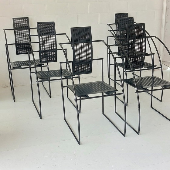 Image 1 of 6X Mario Botta La Quinta Alias 1980S Chair