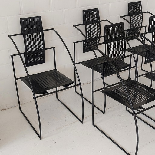 6X Mario Botta La Quinta Alias 1980S Chair