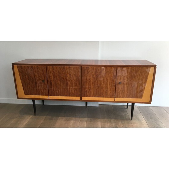Image 1 of Credenza vintage in mogano a 4 ante, Italia 1960