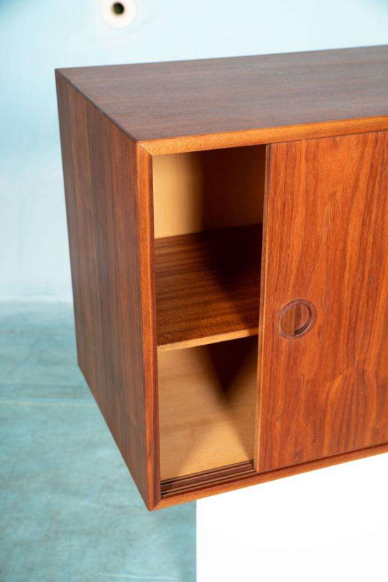 Image 1 of Mobiletto pensile in stile vintage danese, credenza sospesa