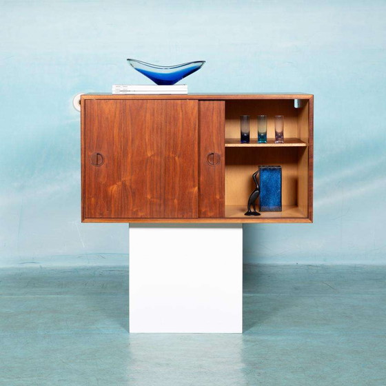 Image 1 of Mobiletto pensile in stile vintage danese, credenza sospesa