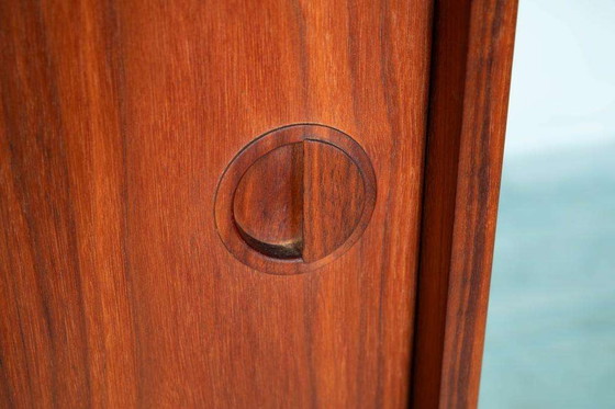 Image 1 of Mobiletto pensile in stile vintage danese, credenza sospesa