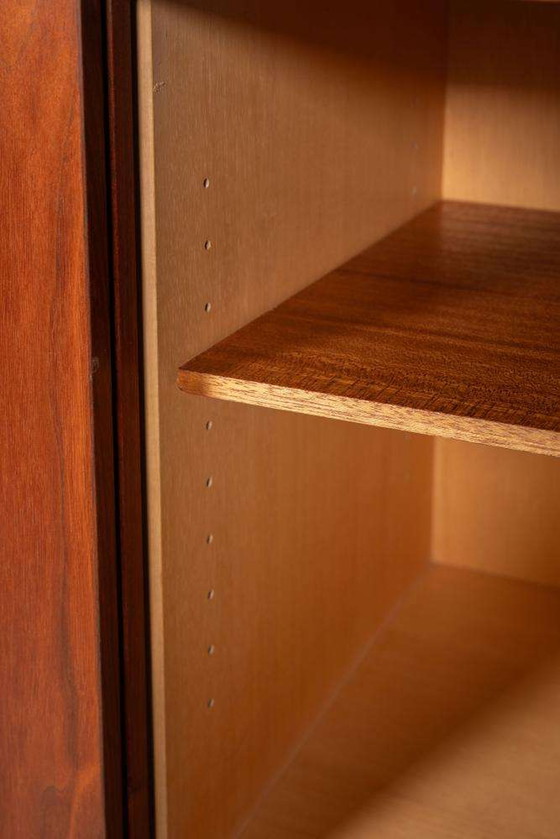 Image 1 of Meuble suspendu design danois vintage, buffet flottant