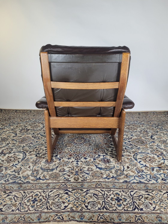 Image 1 of Poltrona in pelle Coja Vintage