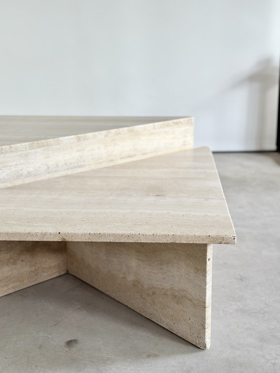 Image 1 of Vintage Travertine Coffeetable