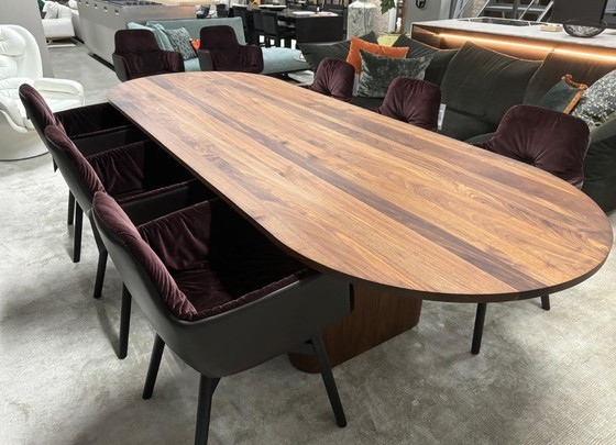 Image 1 of Arco Kami Table In Solid Walnut 105X280Cm Show Model Lp € 9,860.