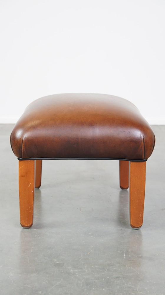 Image 1 of Beef Leather Hocker