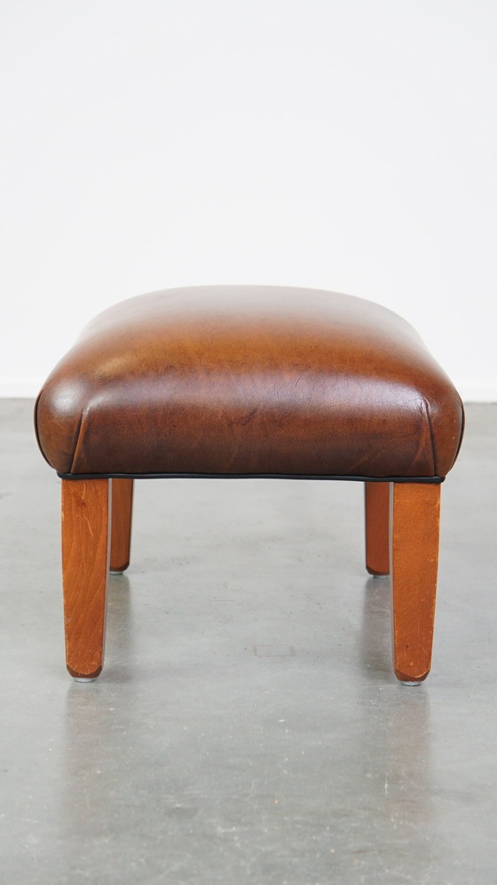 Image 1 of Beef Leather Hocker