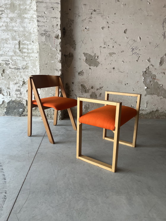 Image 1 of Plywood set chair and bench 