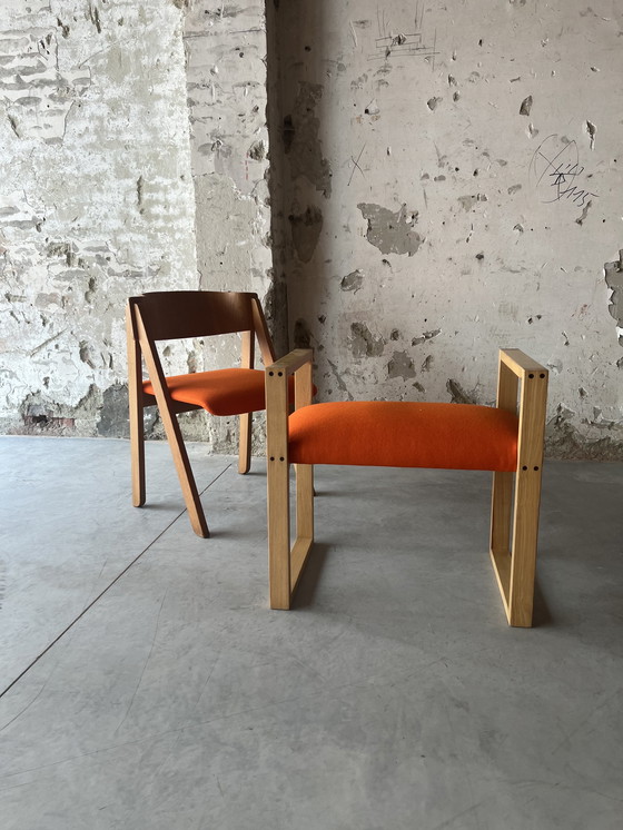 Image 1 of Plywood set chair and bench 