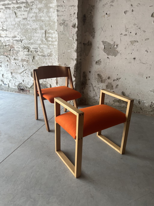 Plywood set chair and bench 