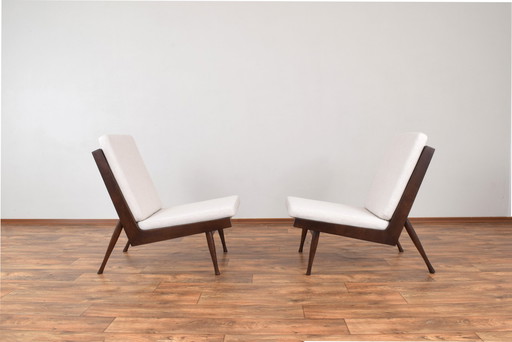 Mid-Century Armchairs By M. Grabiński, 1960S, Set Of 2.