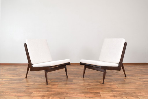 Mid-Century Armchairs By M. Grabiński, 1960S, Set Of 2.