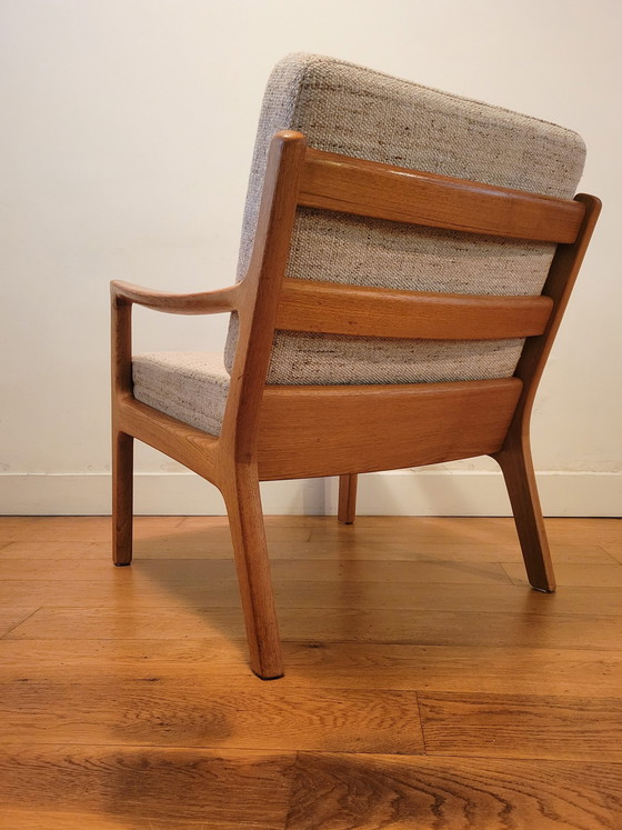 Image 1 of Set Of 2 Senator Chairs By Ole Wanscher For Poul Jeppesen