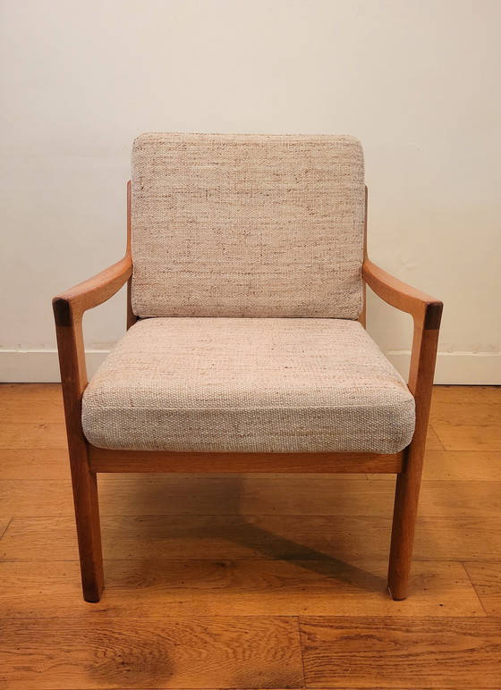 Image 1 of Set Of 2 Senator Chairs By Ole Wanscher For Poul Jeppesen