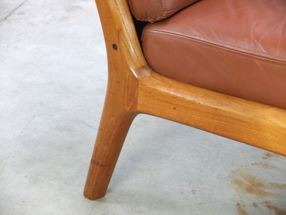 Image 1 of Cado lounge chair with ottoman Ole Wanscher