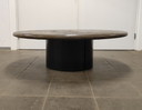 Paul Kingma table basse ronde en pierre naturelle Ø 116cm