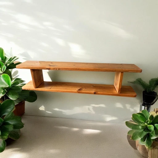 Brutalist Wall Shelf / Bookshelf